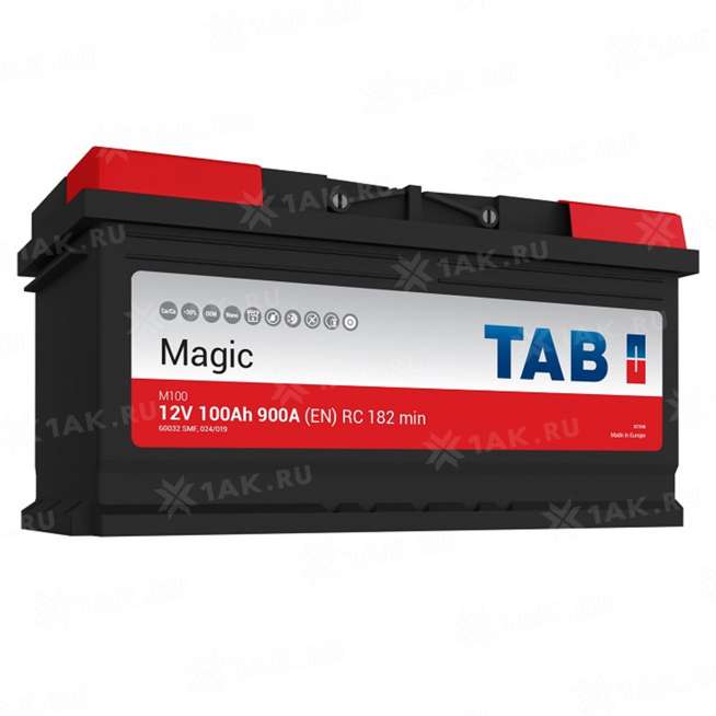 Аккумулятор TAB Magic (100 Ah, 12 V) Обратная, R+ LB5 арт. 0