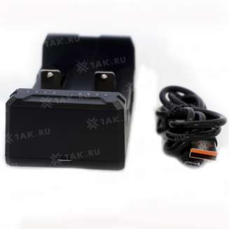 Зарядное устройство XTAR FC2 для аккумуляторных элементов с USB кабелем 3