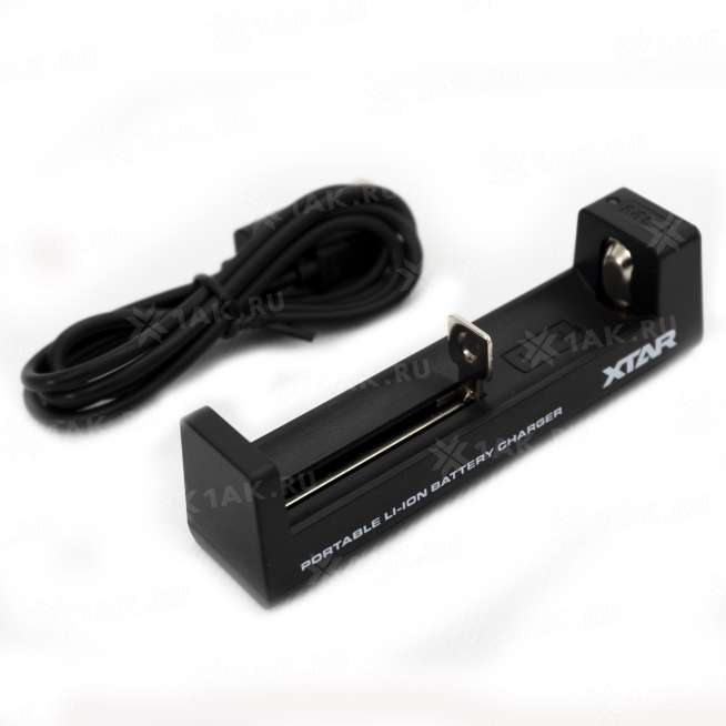 Зарядное устройство XTAR MC1 для аккумуляторных элементов с USB кабелем 3