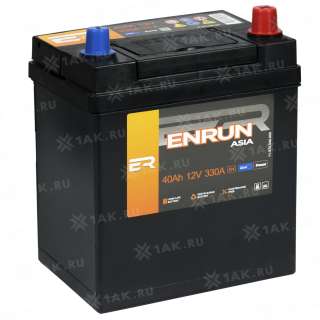Аккумулятор ENRUN TOP Asia (40 Ah, 12 V) R+ B19 арт.EPA400