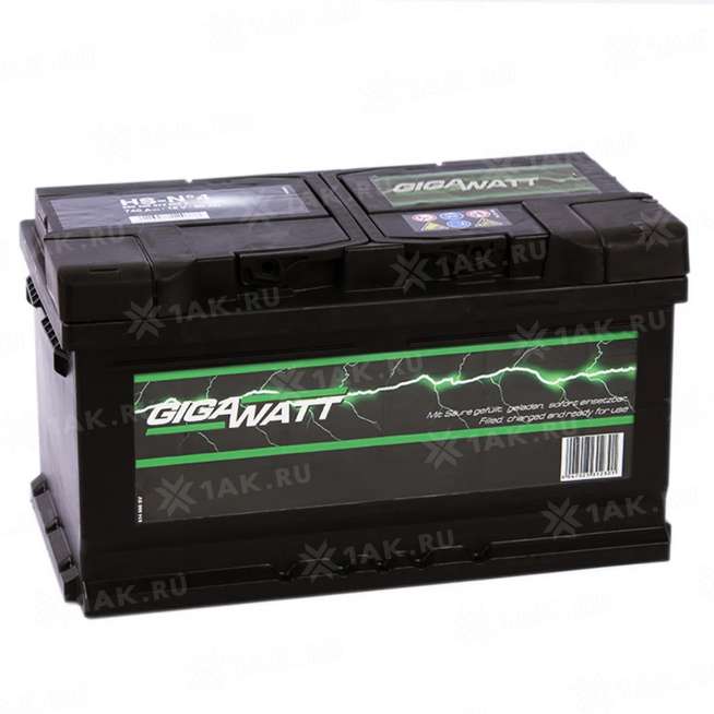 Аккумулятор GIGAWATT (83 Ah, 12 V) Обратная, R+ LB5 арт. 0