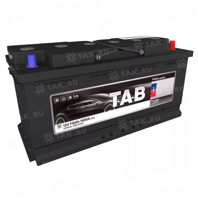 Аккумулятор TAB Polar (110 Ah, 12 V) Обратная, R+ L6 арт. 0