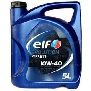масло моторное ELF EVOLUTION 700 STI 10W-40, 5 л