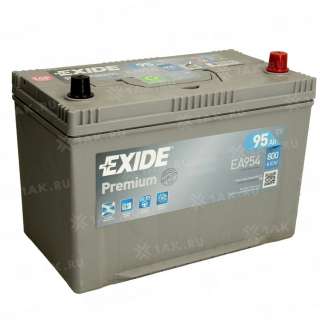 Аккумулятор EXIDE PREMIUM (95 Ah, 12 V) R+ LB4 арт.EA954