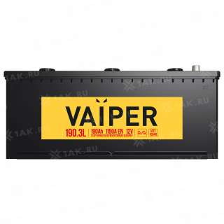 Аккумулятор VAIPER (190 Ah, 12 V) Прямая, L+ D5 арт.VAIPER 6CT-190.3