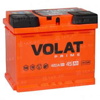 Аккумулятор VOLAT Prime (45 Ah, 12 V) R+ LB1 арт.VS450