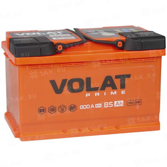 Аккумулятор VOLAT Prime (85 Ah, 12 V) Обратная, R+ LB4 арт.VP850 0