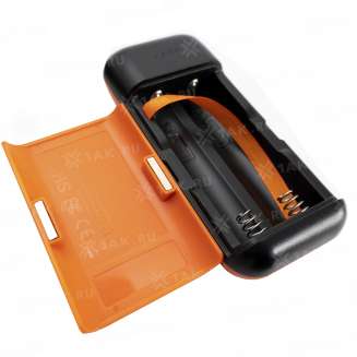 Зарядное устройство XTAR PB2C-orange для аккумуляторных элементов с USB кабелем 0