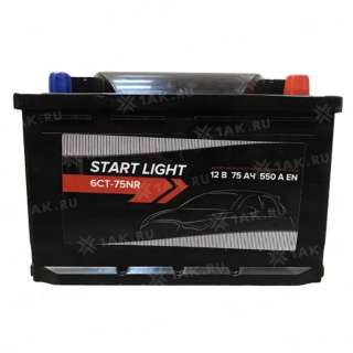 Аккумулятор START LIGHT (75 Ah, 12 V) Прямая, L+ арт.SL751SU