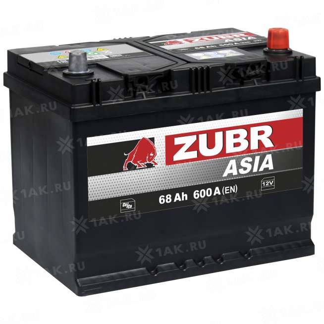 Аккумулятор ZUBR Ultra Asia (68 Ah, 12 V) Обратная, R+ D26 арт.676148 0