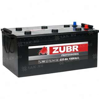 Аккумулятор ZUBR Professional (225 Ач, 12 V) L+ Грузовая, Обратная TYPE С арт.ZPT2253T