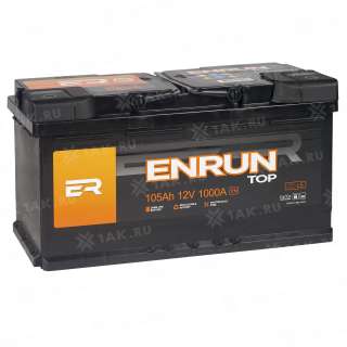 Аккумулятор ENRUN TOP (105 Ah, 12 V) Обратная, R+ L5 арт.ET1050