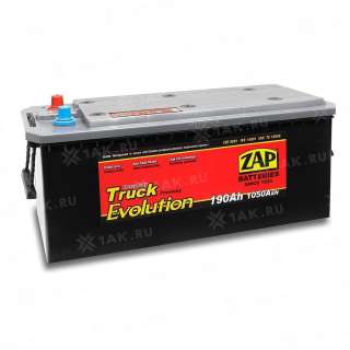 Аккумулятор ZAP TRUCK EVOLUTION (190 Ah, 12 V) Боковое расположение D5 арт.