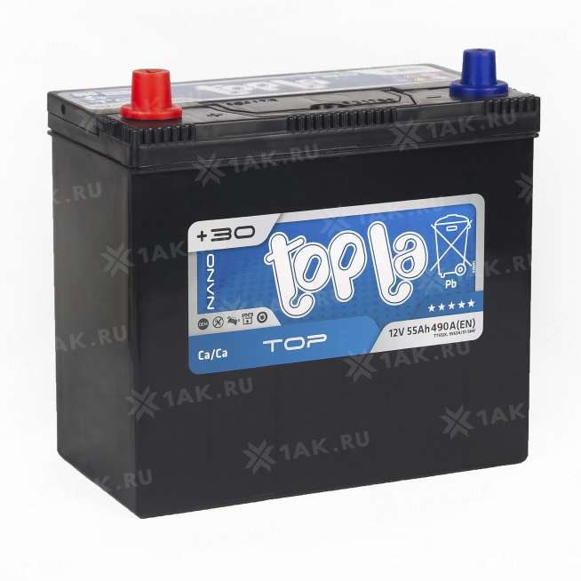 Аккумулятор TOPLA TOP (55 Ah, 12 V) Прямая, L+ B24 арт.118355 0