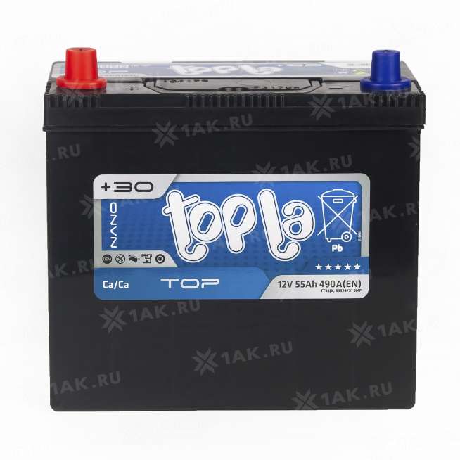 Аккумулятор TOPLA TOP (55 Ah, 12 V) Прямая, L+ B24 арт.118355 3