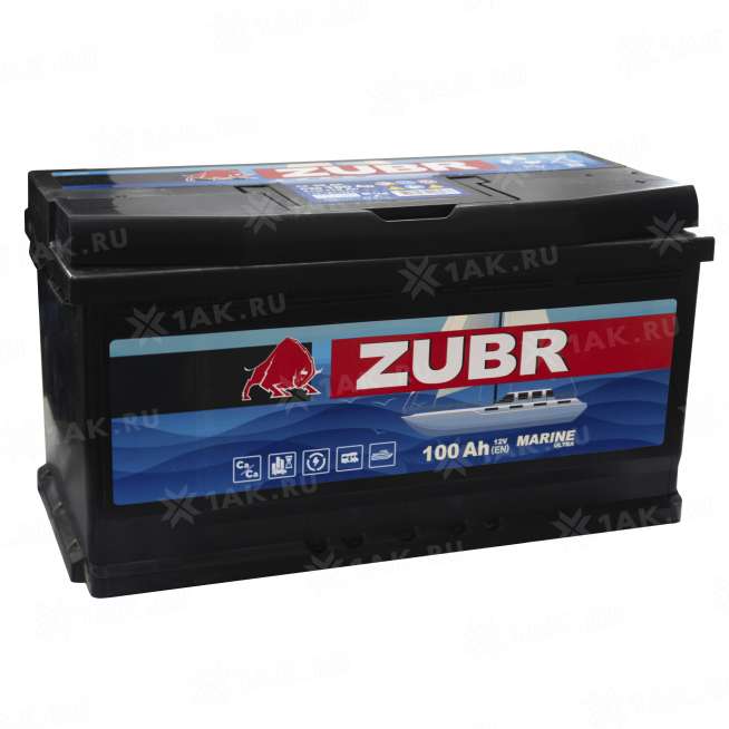 Аккумулятор ZUBR MARINE (100 Ah, 12 V) Обратная, R+ L5 арт.ZM1000 2