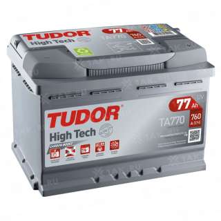Аккумулятор TUDOR High Tech (77 Ah, 12 V) Обратная, R+ L3 арт.