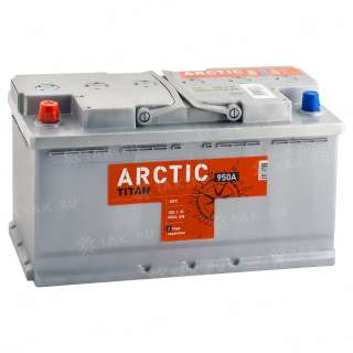 Аккумулятор TITAN Arctic (100 Ah, 12 V) Прямая, L+ L5 арт.