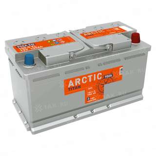 Аккумулятор TITAN Arctic (100 Ah, 12 V) Обратная, R+ L5 арт.