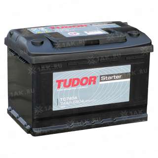 Аккумулятор TUDOR Starter (74 Ah, 12 V) Обратная, R+ L3 арт.