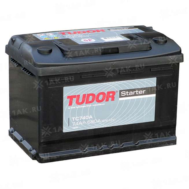 Аккумулятор TUDOR Starter (74 Ah, 12 V) Обратная, R+ L3 арт. 0
