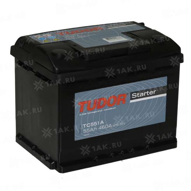 Аккумулятор TUDOR Starter (55 Ah, 12 V) Обратная, R+ L2 арт. 0