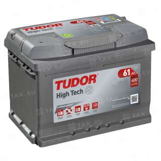 Аккумулятор TUDOR High Tech (61 Ah, 12 V) Прямая, L+ LB2 арт.