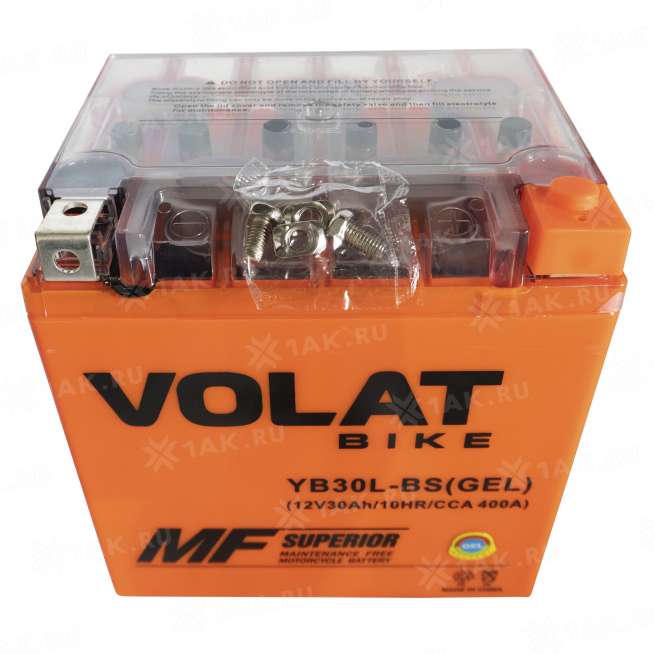 Аккумулятор VOLAT (30 Ah, 12 V) Обратная, R+ YB30L-BS арт.YB30L-BS(GEL)Volat 2