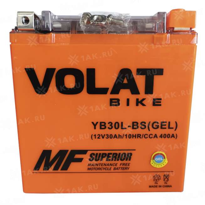 Аккумулятор VOLAT (30 Ah, 12 V) Обратная, R+ YB30L-BS арт.YB30L-BS(GEL)Volat 4
