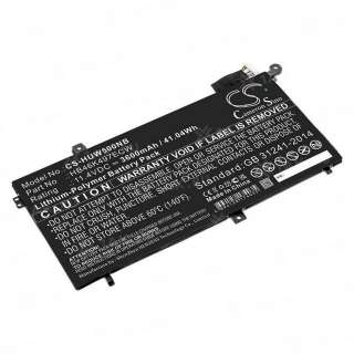 Аккумуляторы для ноутбуков HUAWEI (3.6 Ah) 11.4 V Li-Pol P101.00308