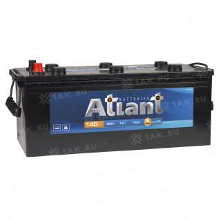 Аккумулятор ATLANT Blue (140 Ah, 12 V) Обратная, R+ D4 арт.ATT1404