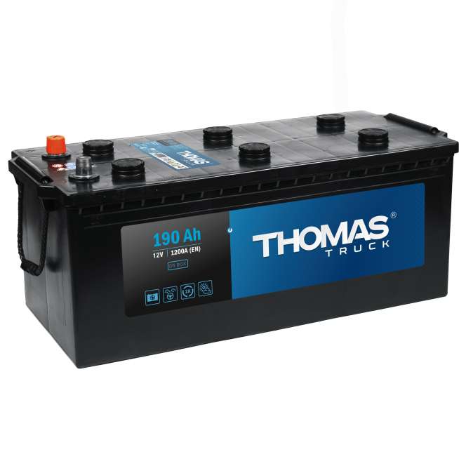 Аккумулятор THOMAS (190 Ah, 12 V) Прямая, L+ D5 арт. 0
