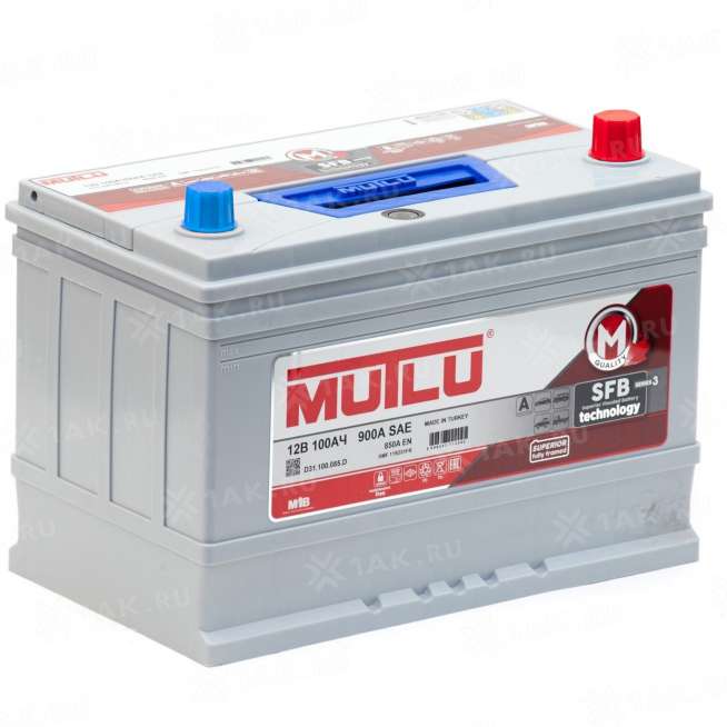 Аккумулятор MUTLU SFB (Asia) (100 Ah, 12 V) Обратная, R+ D31 арт.D31.100.085.C 0