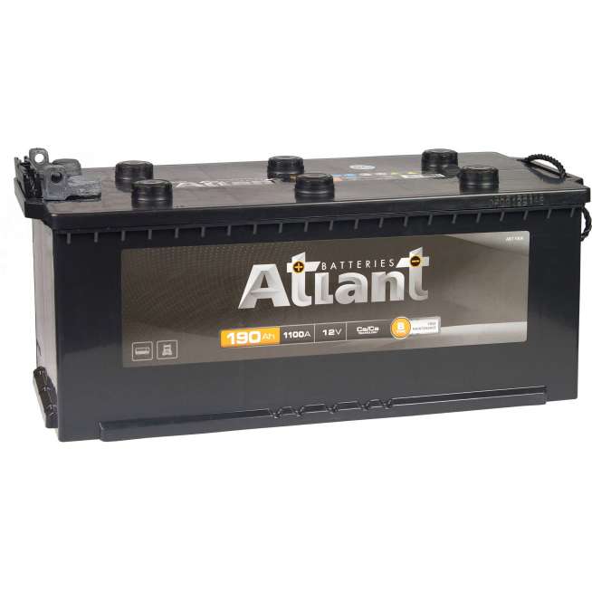 Аккумулятор ATLANT Black (190 Ah, 12 V) Обратная, R+ D5 арт.ABT1904 RT 7