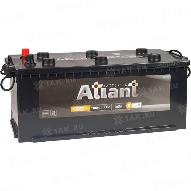 Аккумулятор ATLANT Black (190 Ah, 12 V) Прямая, L+ D5 арт.ABT1903F 8