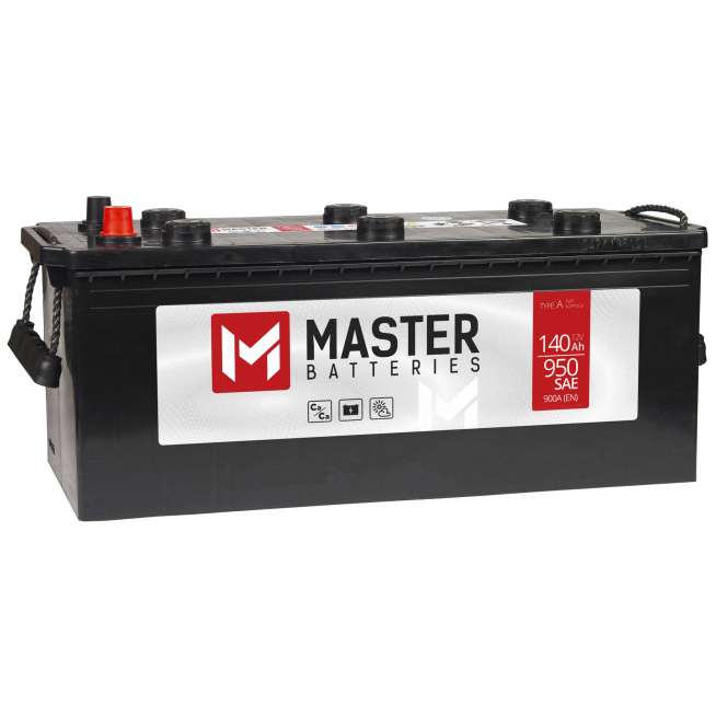 Аккумулятор MASTER BATTERIES (140 Ah, 12 V) Обратная, R+ D04 арт.MBT1404 0