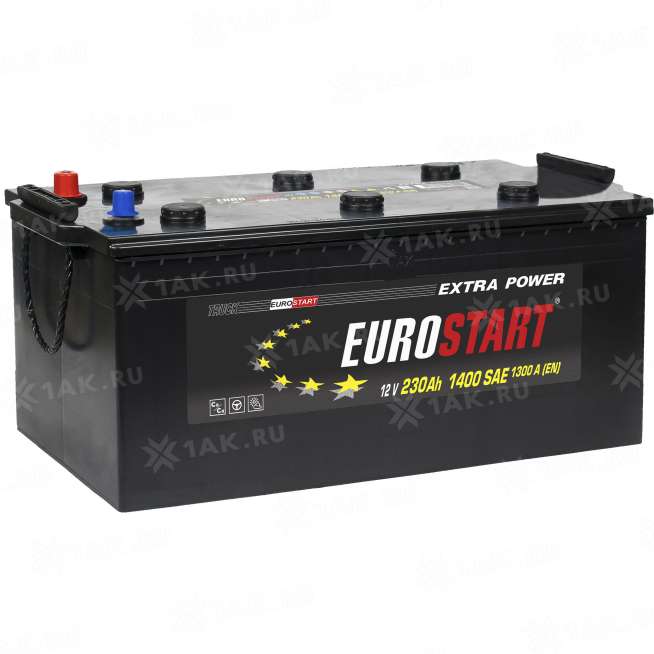 Аккумулятор EUROSTART Extra Power (230 Ah, 12 V) Прямая, L+ арт.EUT2303 0