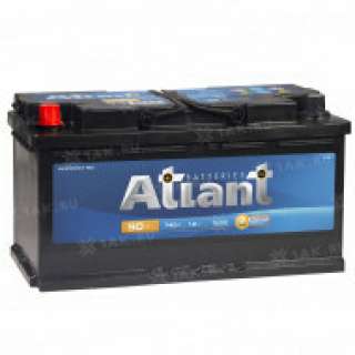Аккумулятор ATLANT Blue (90 Ah, 12 V) Прямая, L+ L5 арт.AT901