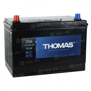 Аккумулятор THOMAS (91 Ah, 12 V) Прямая, L+ арт.