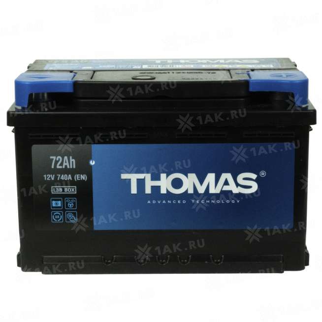 Аккумулятор THOMAS (72 Ah, 12 V) Обратная, R+ LB3 арт. 0