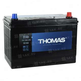 Аккумулятор THOMAS (91 Ah, 12 V) Обратная, R+ арт.00032941