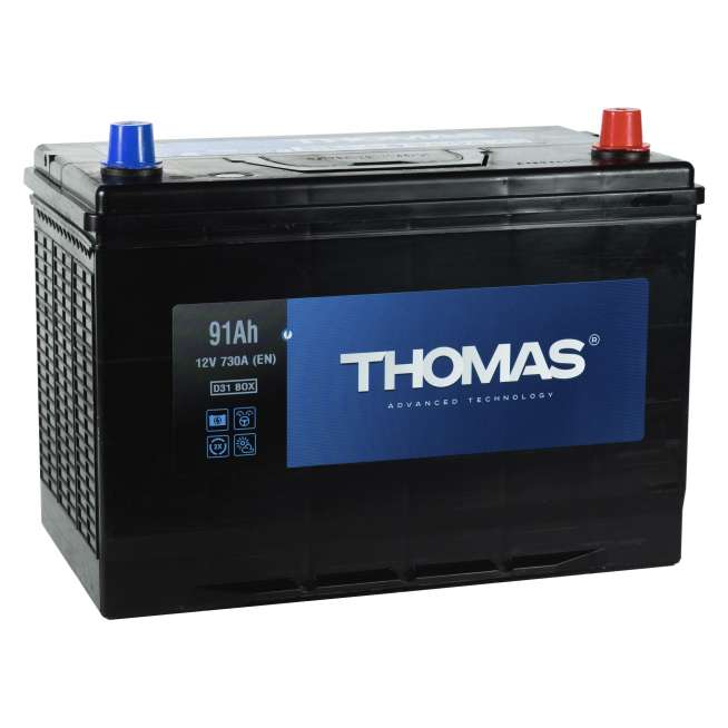 Аккумулятор THOMAS (91 Ah, 12 V) Обратная, R+ арт.00032941 2