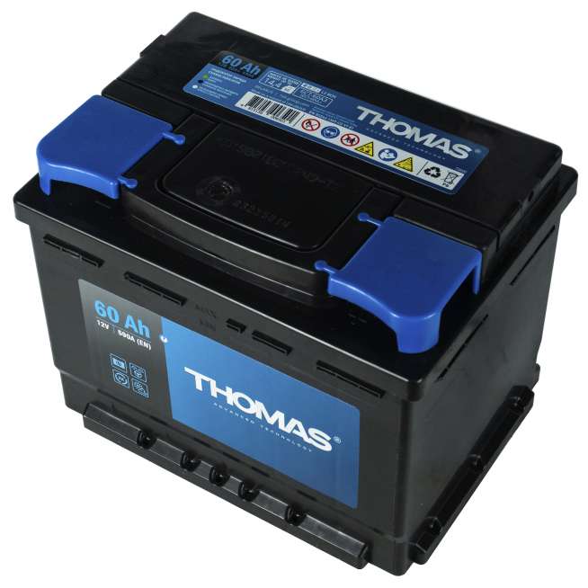 Аккумулятор THOMAS (60 Ah, 12 V) Прямая, L+ L2 арт. 0