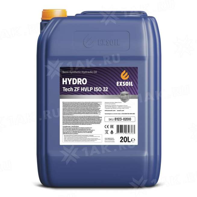 Масло гидравлическое HYDRO Tech HVLP 32, 20 л. 0