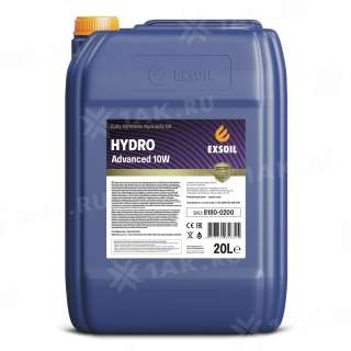 Масло гидравлическое EXSOIL HYDRO Advanced 10W, 20 л.