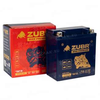 Аккумулятор ZUBR (16 Ah, 12 V) Прямая, L+ YTX16-BS арт.YTX16-BS (ZubrPrem) 2