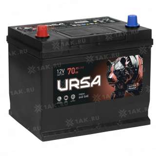Аккумулятор URSA (70 Ah, 12 V) Прямая, L+ D26 арт.UEA701