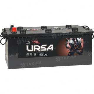 Аккумулятор URSA (190 Ah, 12 V) Обратная, R+ D5 арт.UET1904F