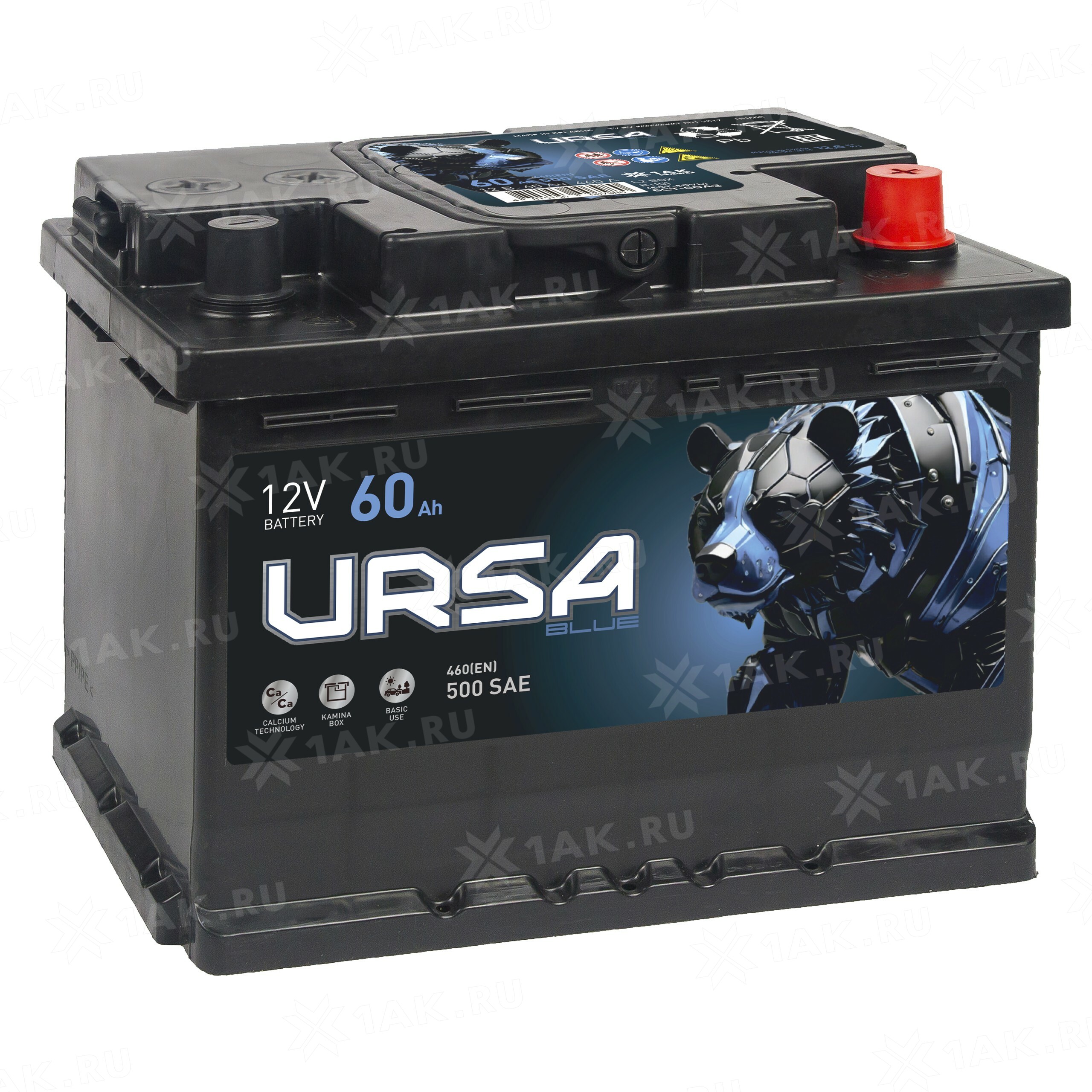 Купить аккумулятор URSA (60 Ач) 460 A, 12 V Обратная, R+ арт.UU600
