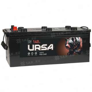 Аккумулятор URSA (140 Ah, 12 V) Обратная, R+ D4 арт.UET1404